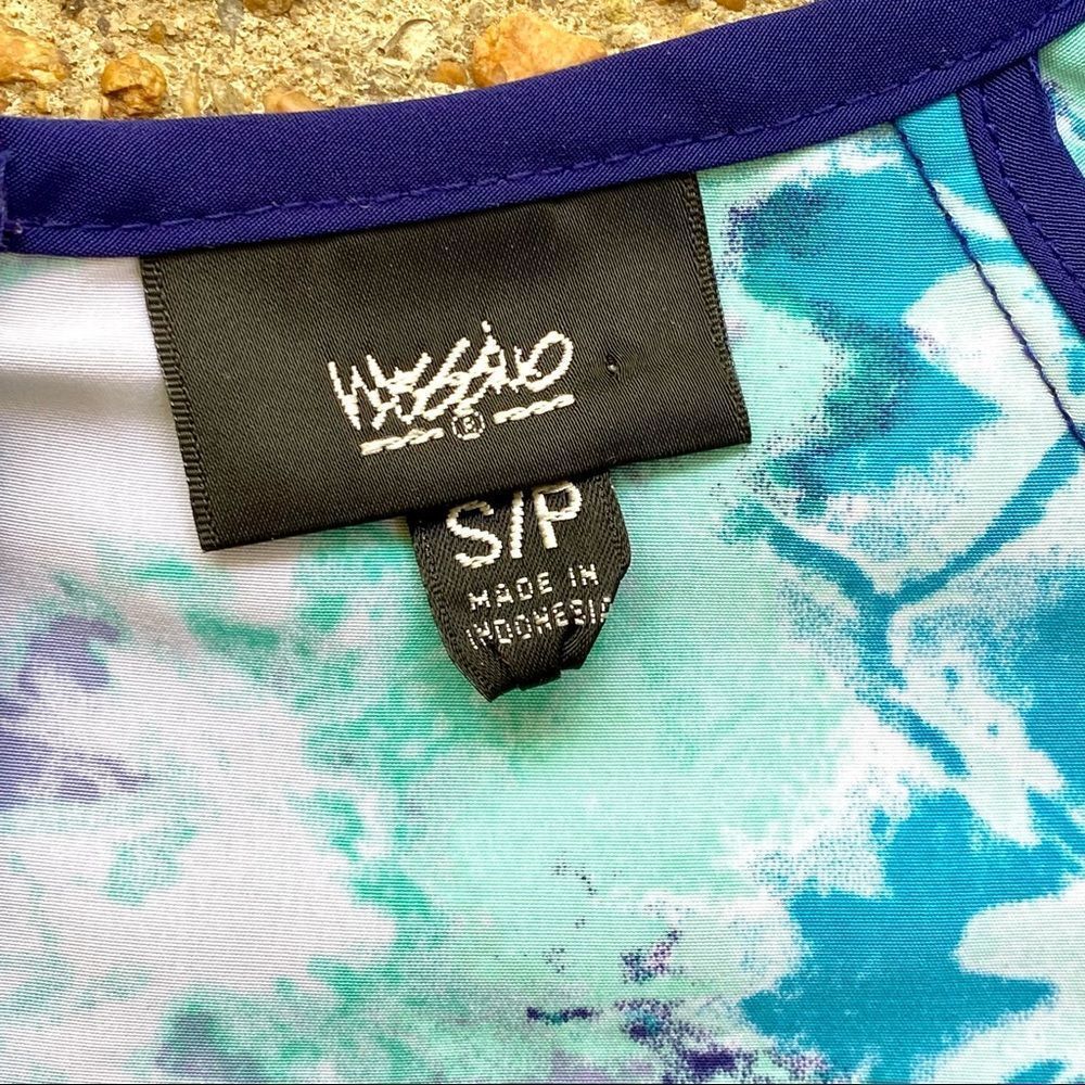 Mossimo Sleeveless Pockets Abstract Pattern Midi … - image 2